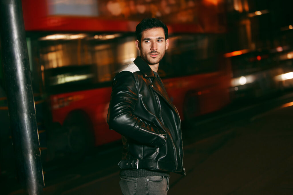 How to Style a Leather Biker Jacket for Men