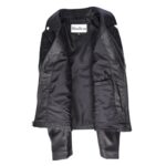 WeeBroz Women's Black Real Leather Biker Jacket Casual Style - Image 6