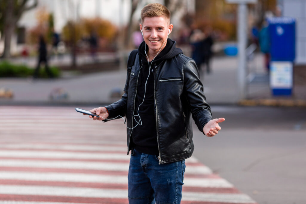 How to Wear a Leather Bomber Jacket