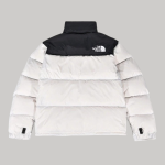 The North Face Nuptse 700 Puffer Jacket | White Black 1996 Retro Down Coat | Unisex Winter Streetwear | Warm Snow Jacket | Gift for Him / Her - Image 2