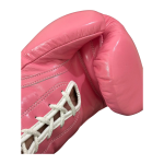 Winning Lace Up Boxing Gloves Pink Professional Training & Sparring Gloves - Image 4