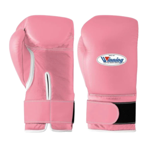 Winning Velcro Boxing Gloves Pink Gym Training & Sparring Gloves