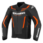 Alpinestars GP Force V2 Leather Jacket Black Red Motorcycle Racing Jacket